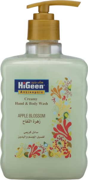 Higeen Creamy Hand & Body Wash Apple Blossom 500Ml