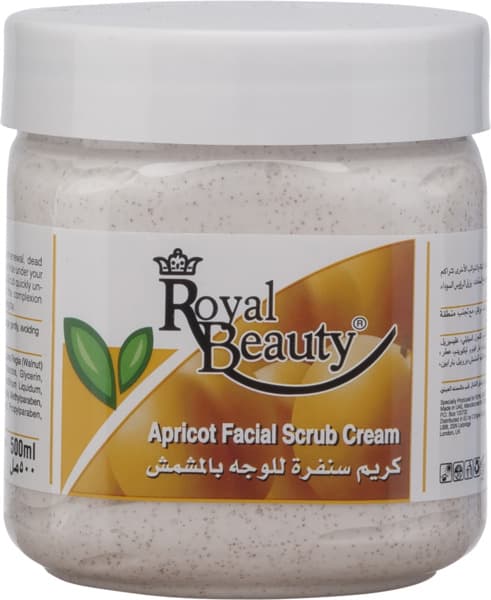 Royal Beauty Facial Scrub Cream Apricot 500Ml