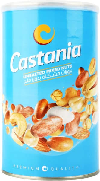 Castania Unsalted Mixed Nuts 500G