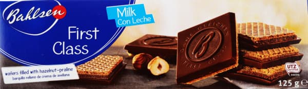Bahlsen First Class Chocolate Wafer 125G