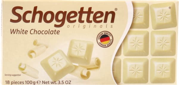 Schogetten White Chocolate Bar 100G