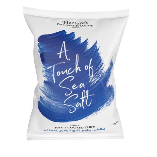 Hectare's A Touch Of Sea Salt Hand Cooked Potato Chips 150G