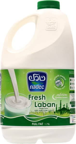 Nadec Fresh Laban Full Fat 1.75L