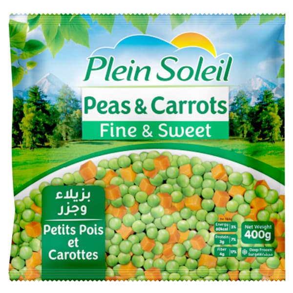 Plein Soleil Peas & Carrots 400G