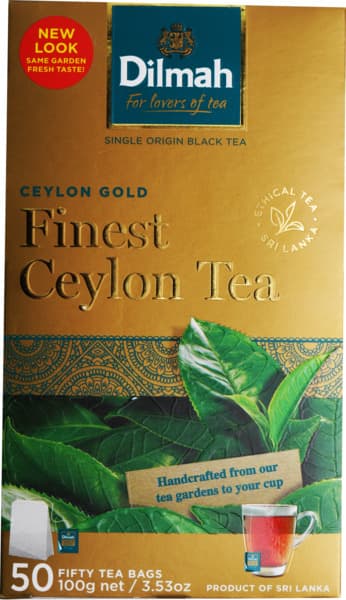 Dilmah Ceylon Gold Tea Bag 50's