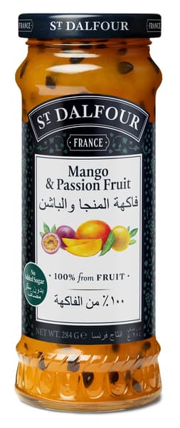 St Dalfour Mango Passion Fruit Jam 284 G