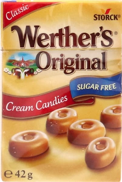 Werther's Original Sugar Free Classic Cream Candies 42G