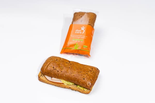 Diet Care Turkey & Cheese Sandwich 170G