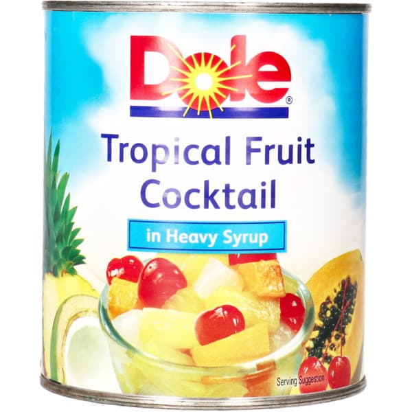 Dole Tropical Fruit Cocktail In Heavy Syrup 836G