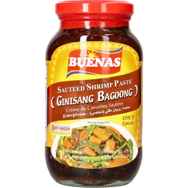 Buenas Spicy Sauteed Shrimp Paste 340G