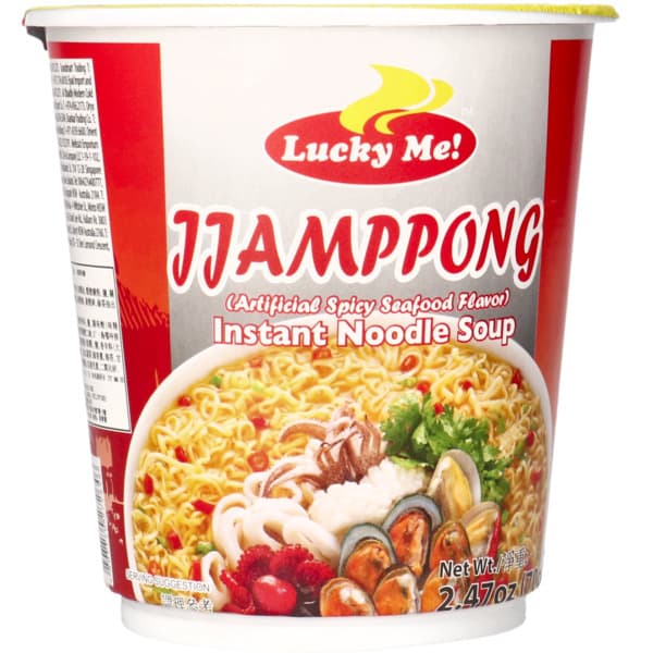 Lucky Me! Instant Noodle Soup Jjamppong Flavor