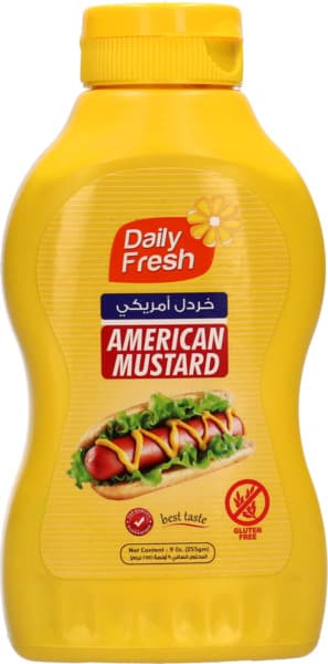 Daily Fresh American Mustard Sauce 255Ml