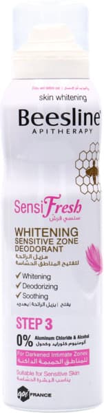 Beesline SensiFresh Skin Whitening Sensitive Zone Deodorant 150Ml