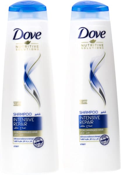 Dove Nutritive Solutions Intensive Repair Shampoo 2X400Ml