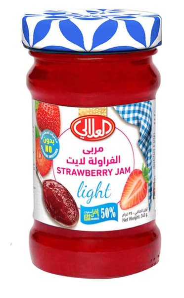 Al Alali Light Strawberry Jam 340 g