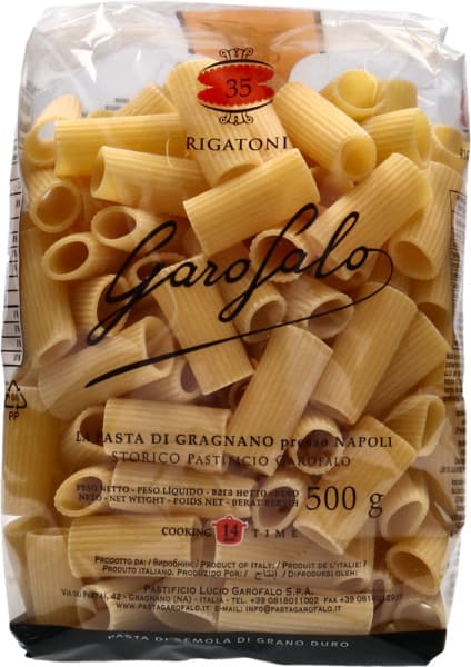Garofalo 35 Rigatoni Pasta 500 gm