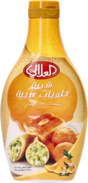 Al Alali Arabic Dessert Orange Blossom Flavored Syrup 675g