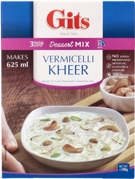 Gits Vermicelli Kheer Dessert Mix 100G