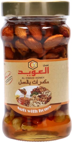 Al Owaid Nuts With Honey 340G