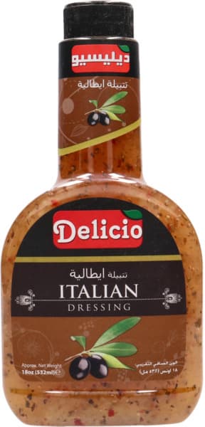Delicio Italian Dressing 532Ml