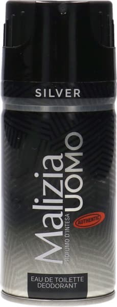 Malizia Uomo Silver Deo Spray 150Ml