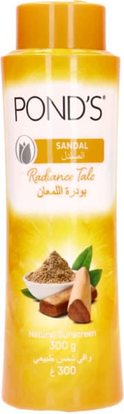 Pond's Sandal Natural Sunscreen Radiance Talc 300G
