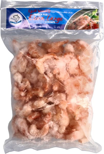 Seafex Peeled & Deveined Extra Large Frozen Shrimps 1Kg