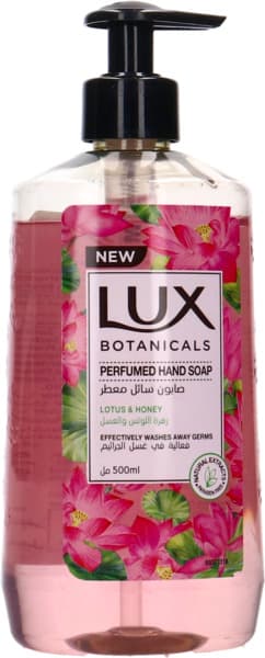 Lux Botanicals Honey & Lotus Perfumed Hand Soap 500Ml