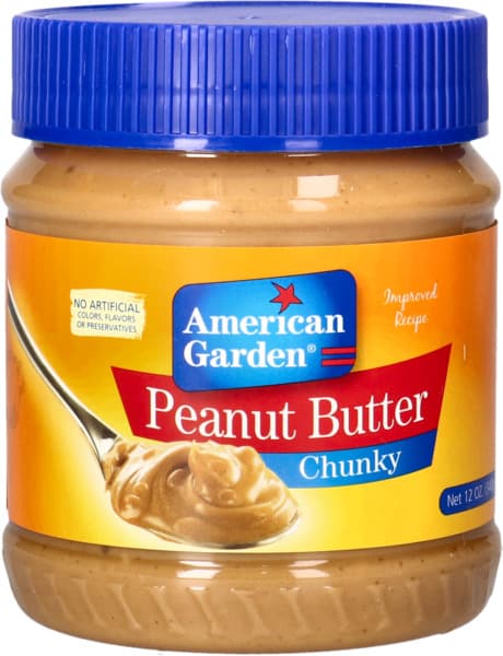 American Garden Chunky Peanut Butter 340G
