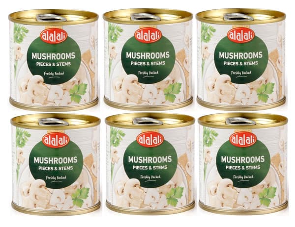 Al Alali Mushroom Pieces & Stems 6X200G