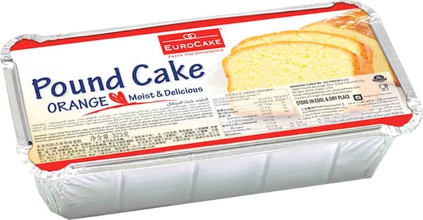 EuroCake Assorted Pound Cake 3X323G