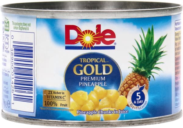 Dole Tropical Gold Pineapple Slices 227 g