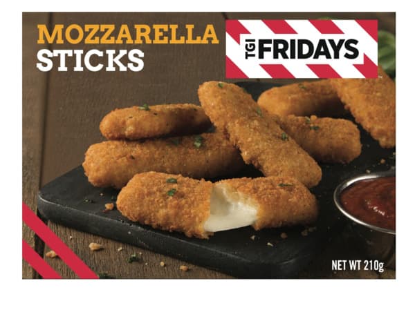 TGI Fridays Appetizer Classic American Mozzarella Sticks