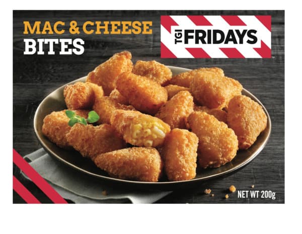 TGI Fridays Appetizer Classic American Mac & Cheese Bites 200G