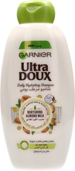 Garnier Ultra Doux Nurturing Almond Milk Shampoo 600Ml