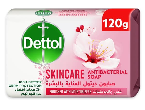 Dettol Skincare Antibacterial Soap Bar 120G