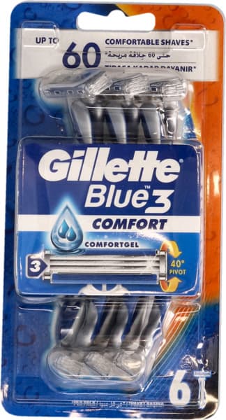 Gillette Blue 3 Comfort Disposable Razors