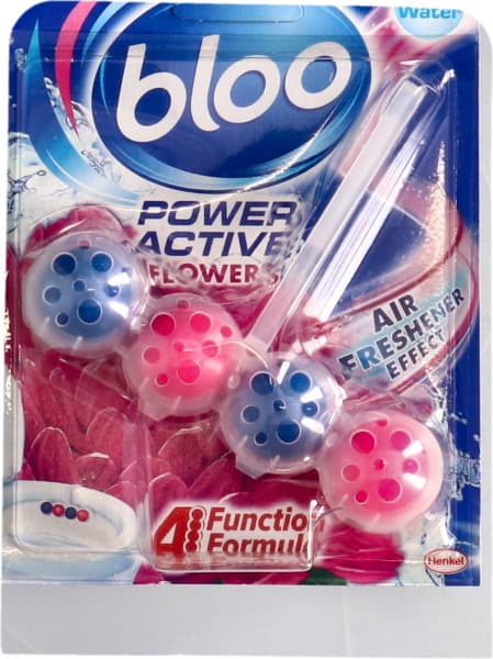 Bloo Colour Active Fresh Flowers Toilet Rim Block 50 g