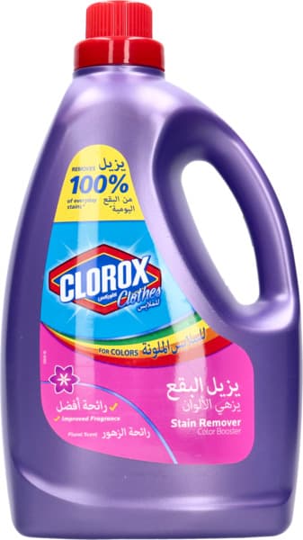 Clorox Clothes Color Booster Stain Remover With Floral Scent 3L