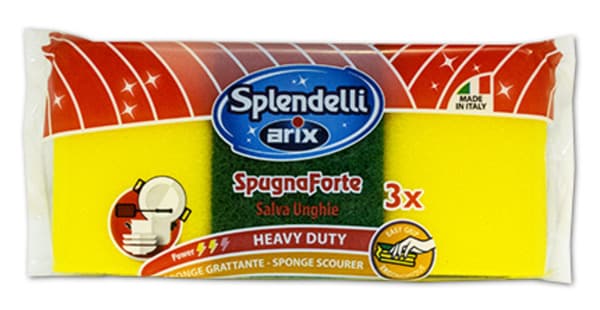 Arix Splendelli Heavy Duty Sponge Scourer 3's