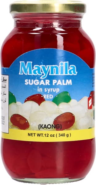 Maynila Kaong Red Sugar Palm In Syrup 340G