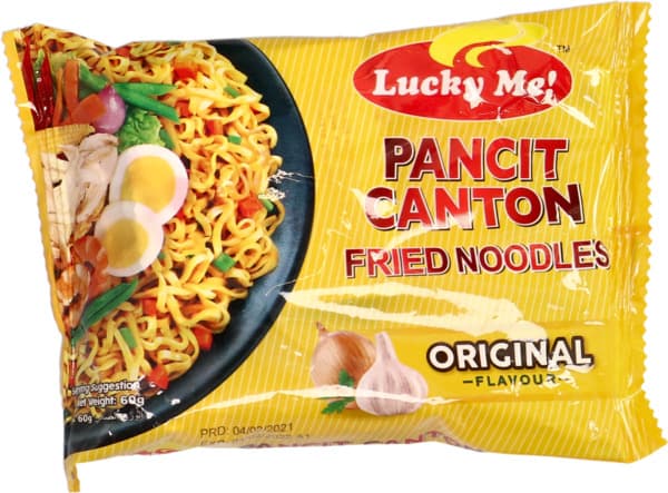 Lucky Me! Pancit Canton Original Flavored Fried Noodles 60G