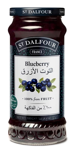 St. Dalfour Wild Blueberry Jam 500G