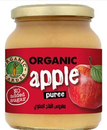 Organic Larder Apple Puree 350G