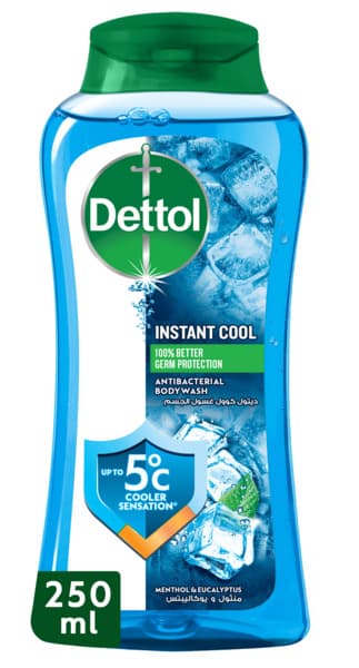 Dettol Cool Anti Bacterial Bodywash 250Ml