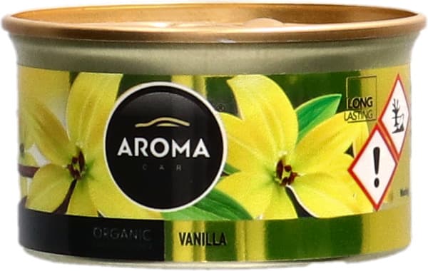 Aroma Car Organic Vanilla Air Freshener 40G