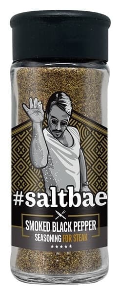 Saltbae Smoked Black Pepper For Steaks 45G