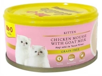 Delite Chicken Mousse With Goat Milk For Kittens