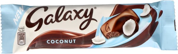 Galaxy Coconut Milk Chocolate Bar 36 G