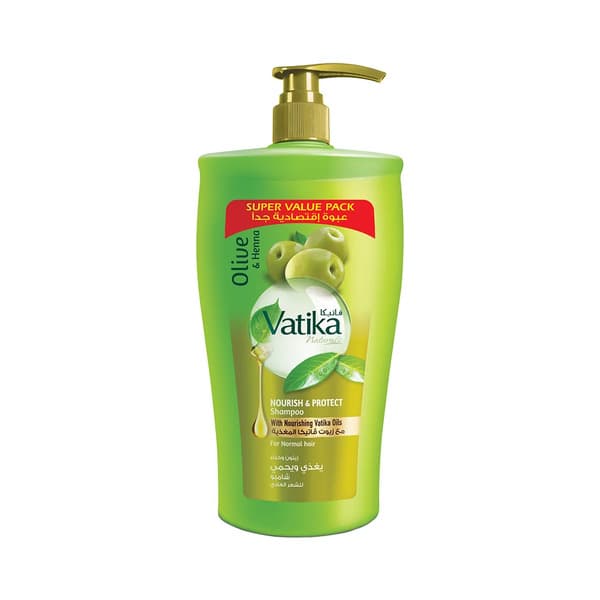 Vatika Nourish & Protect Shampoo With Olive & Henna 700Ml